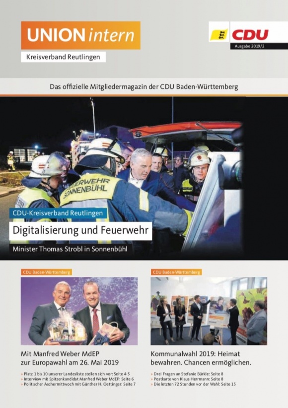 UNIONintern - Ausgabe 2 / 2019