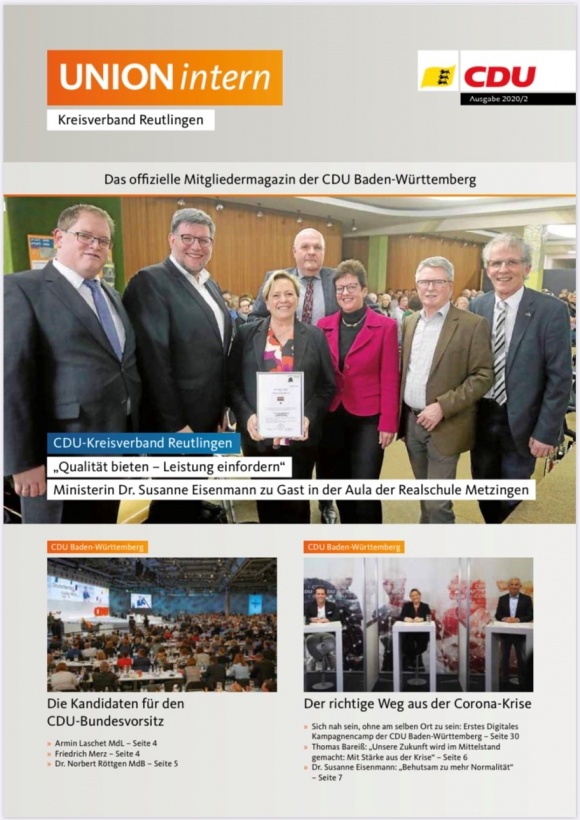 CDU Intern - Ausgabe 2 / 2020