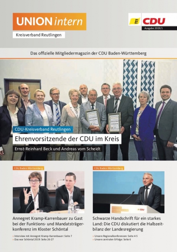 UNIONintern - Ausgabe 1 / 2019