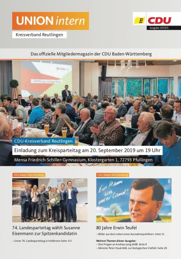 UNIONintern - Ausgabe 3 / 2019